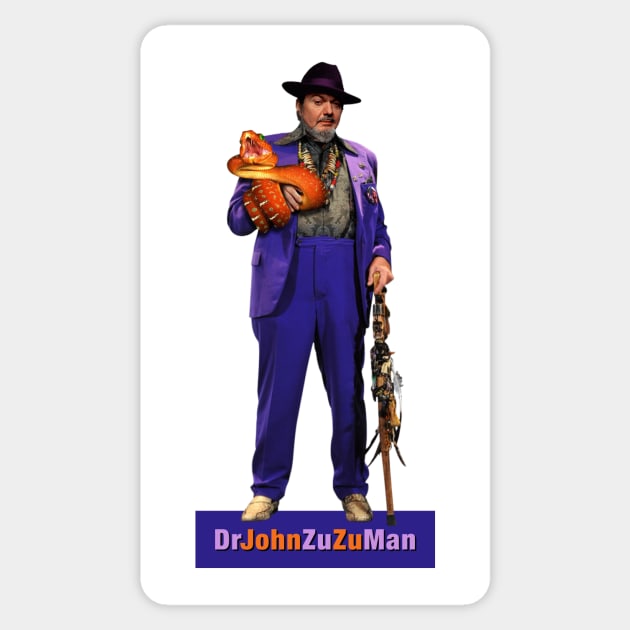 Dr. John Sticker by PLAYDIGITAL2020